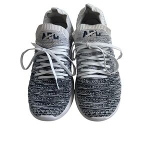 APL Athletic Propulsion Labs TechLoom Wave Sneakers White Navy‎ Mens Size 8